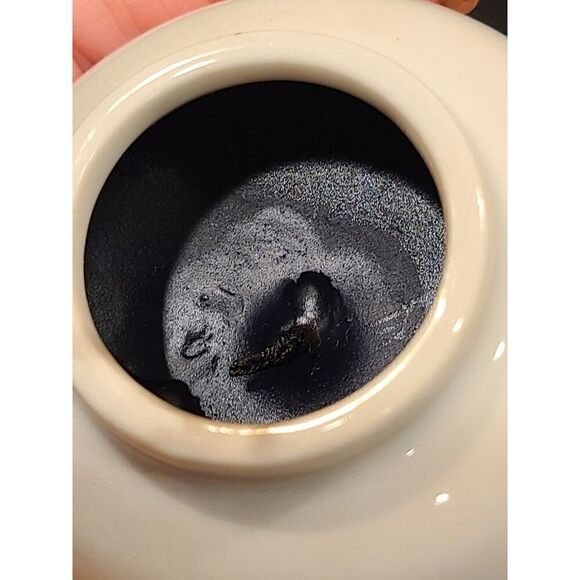 (2) Elizabeth Arden Chelsea Gardens Trinket Jar Scented Candle Japan Gold Trim - Picture 7 of 10